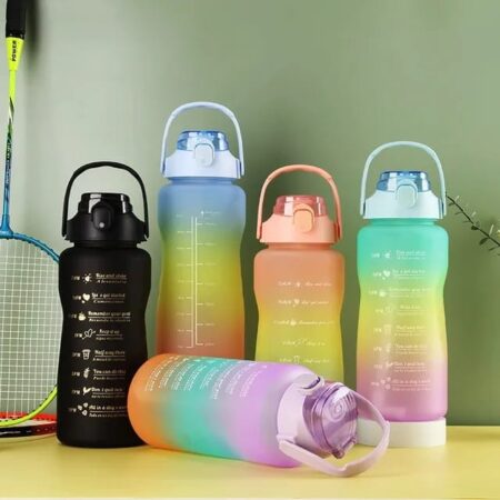 3-in-1 Motivational Water Bottle Set (3 Pcs)