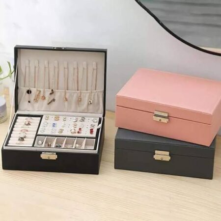 PU Leather Jewelry Organizer