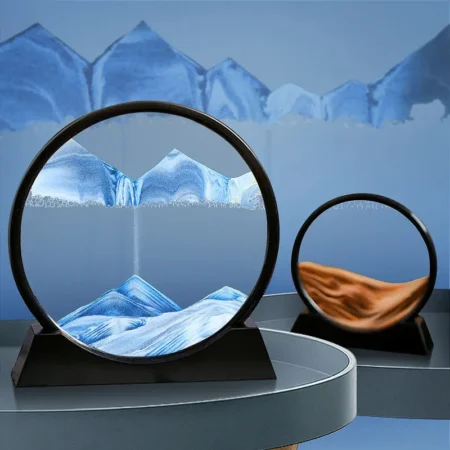 3D Moving Sand Art Lamp