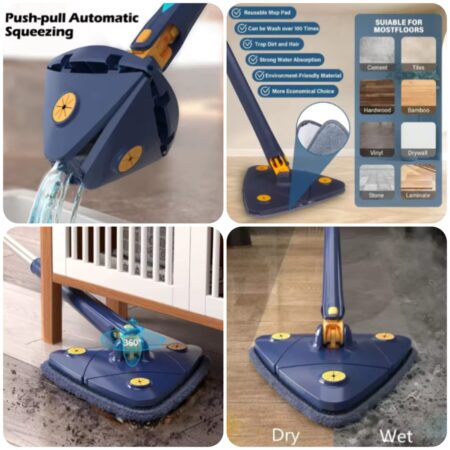 360° Rotating Triangle Mop