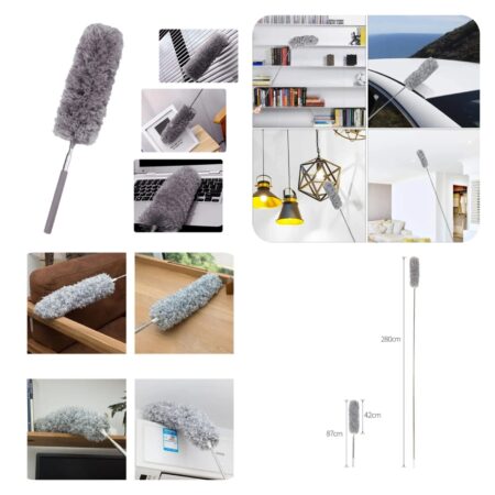 Microfiber Grey Cleaning Duster – Big Size
