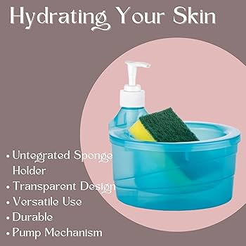 Soap Dispenser Sponge Caddy – Kitchen Sink Organizer