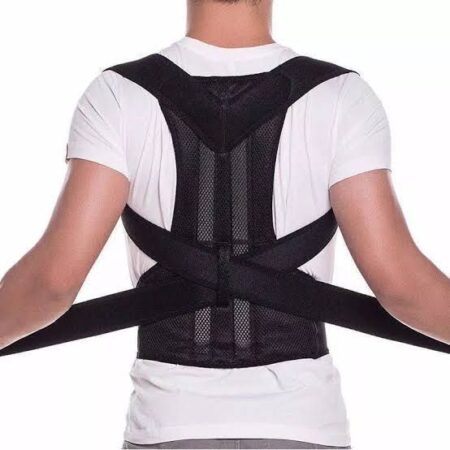 Back Posture Corrector Belt with Metal Support Rods