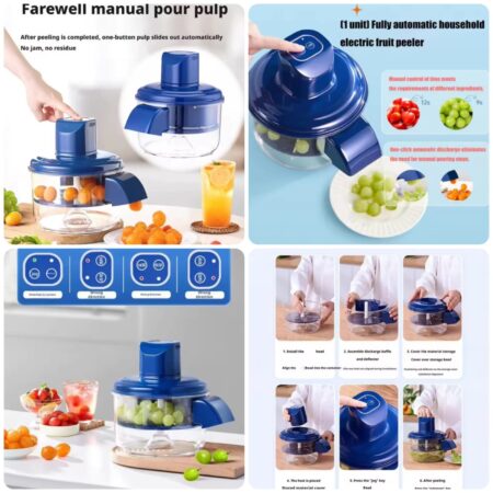 Automatic Electric Fruit Peeler – Fast & Easy Peeling Machine